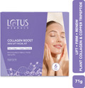 LOTUS HERBALS 6-Step Single Use Collagen Boost Skin Lift Facial Kit With Plant Collagen