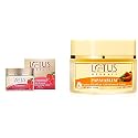 Lotus Herbals Nutramoist Skin Renewal Daily Moisturising Creme, SPF 25, 50g And Papayablem Papaya-n-Saffron Anti-Blemish Cream, 50g