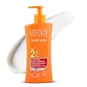 Lotus Herbals Safe Sun UV Protect Body Lotion SPF 25 PA+++ | Calendula Extracts, Vitamin B3 and E | Protects from UVA and UVB Rays | Normal to Dry Skin | 250ml