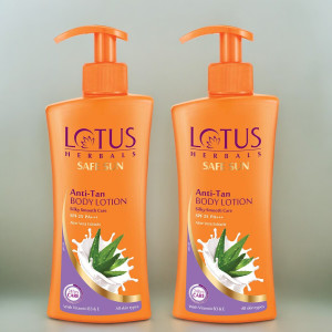 LOTUS HERBALS SAFESUN ANTI -TAN BODY LOTION