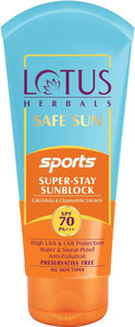 LOTUS HERBALS Sunscreen - SPF 70 PA