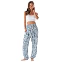 Lotus and Luna Women's Harem Pants Thai Pants for Beach & Lounge High Waisted Flowy Boho Pants Genie Pants Yoga Pants