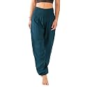 Lotus and Luna Women's Harem Pants Thai Pants for Beach &amp; Lounge High Waisted Flowy Boho Pants Genie Pants Yoga Pants