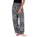 Lotus and Luna Women's Harem Pants Thai Pants for Beach &amp; Lounge High Waisted Flowy Boho Pants Genie Pants Yoga Pants