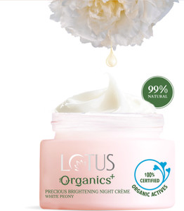 Lotus Organics Precious Brightening Night Creme Whit