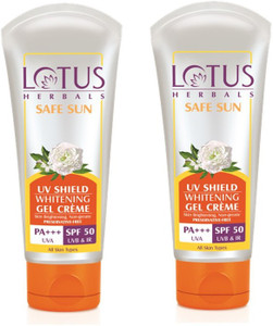 LOTUS Sunscreen - SPF 50 PA Herbals
