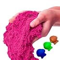 Loty Store Active Sand 500g Pink for Kids – Natural Kinetic Sand Kit for Kids Activity Toys | Soft Moving Sand Clay Toys for Kids Boys Girls (Pink)