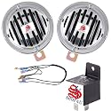 Durable Aluminium Horns - 125mm Super Loud Train Sound for Cars &amp; More