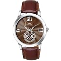 LOUIS DEVIN BlackBlueBrownGreen Leather Strap Analog Wrist