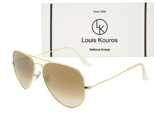 LOUIS KOUROS Aviator Sunglasses