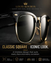LOUIS KOUROS UV Protection Riding Glasses Mirrored