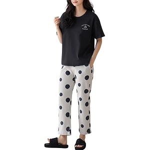 Louis Luxe Women Cotton Blend Pajama Set