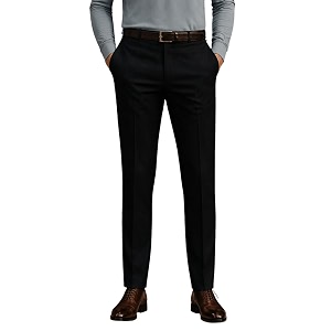 Louis Philippe Mens Comfy Tapered fit Knitted
