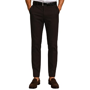 Louis Philippe Mens Regular Fit Fashionable Pleated
