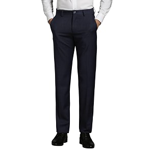 Louis Philippe Mens Regular Work Utility Pants