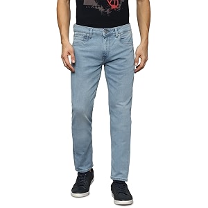 Louis Philippe Mens Slim Fit Jeans