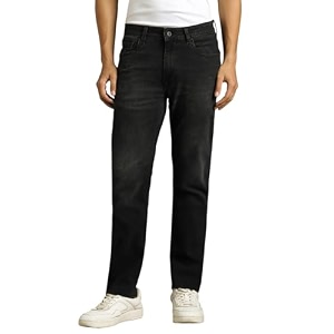 Louis Philippe Mens Slim Fit Stretch Fabric