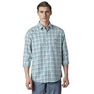 Louis Philippe Mens Slim Fit Shirt