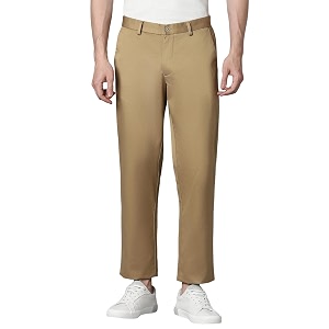 Louis Philippe Mens Slim Fit Mid Rise