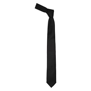 Louis Philippe Men Black Textured Tie