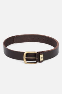 LOUIS PHILIPPE Men Casual Brown Genuine Leather
