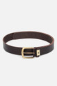 LOUIS PHILIPPE Men Casual Brown Genuine Leather