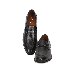 Louis Philippe Men Premium Leather Breathable Lining