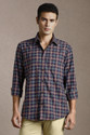 LOUIS PHILIPPE Men Slim Fit Checkered Casual
