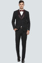 LOUIS PHILIPPE Single Breasted Printed Men Suit