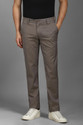 LOUIS PHILIPPE Slim Fit Men Brown Trousers