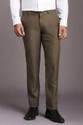LOUIS PHILIPPE Slim Fit Men Brown Trousers