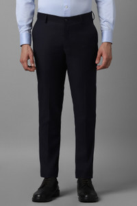 LOUIS PHILIPPE Slim Fit Men Dark Blue