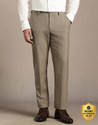 LOUIS PHILIPPE Slim Fit Men Grey Trousers