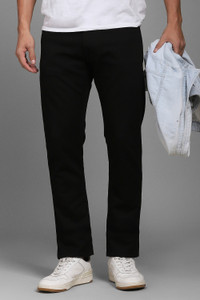 LOUIS PHILIPPE Slim Men Black Jeans