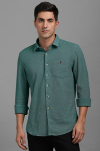 Louis Philippe Sport Men Self Design Casual