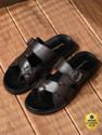 LOUIS STITCH Brown Lightweight Open Toe Kohlapuri