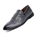 LOUIS STITCH Double Monk Strap Shoes for