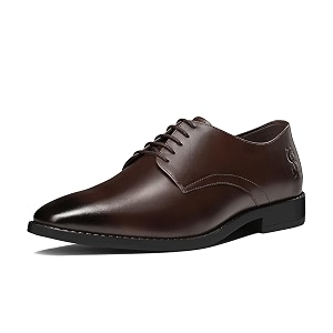 LOUIS STITCH Formal Derby Lace Up Shoes