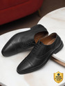 LOUIS STITCH Handmade Italian Leather Oxford Formal
