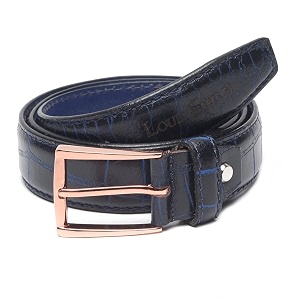 louis stitch men39s black red blue brown italian raw crunch leather belt premium casual belts for men with heavy brass buckle 15 inch 38mm ca-all
