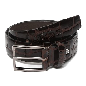 louis stitch men39s black red blue brown italian raw crunch leather belt premium casual belts for men with heavy brass buckle 15 inch 38mm ca-all