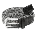 LOUIS STITCH Men39s Braided Elastic Stretch Belt