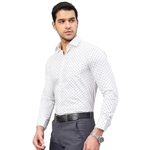 LOUIS STITCH Mens Cotton Regular Fit Shirt