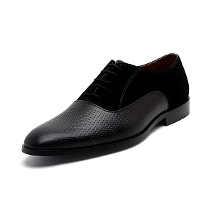 LOUIS STITCH Mens Handcrafted Formal Derby Shoes