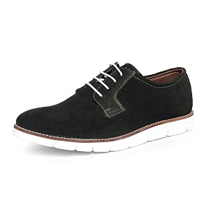 LOUIS STITCH Mens Italian Suede Leather Shoes