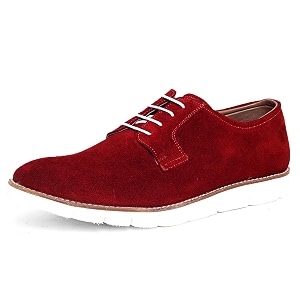 LOUIS STITCH Mens Italian Suede Leather Shoes