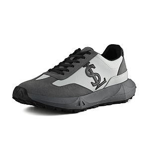 LOUIS STITCH Mens Lightweight Sneakers Lace-Up