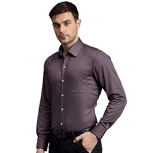 LOUIS STITCH Mens Regular Fit Formal Shirts