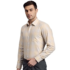 LOUIS STITCH Mens Checkered Regular Fit Shirt