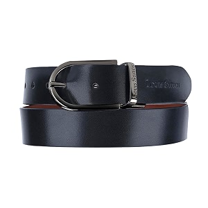 LOUIS STITCH Mens Reversible Italian Leather belt